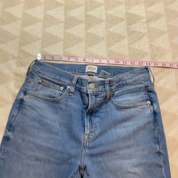 J crew 9” high rise toothpick jeans Hamden wash - Picture 7 of 8